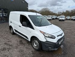 EFFICIENT PANEL VAN: 2016 FORD TRANSIT CONNECT 1.5 TDCI >>--NO VAT ON HAMMER--<<