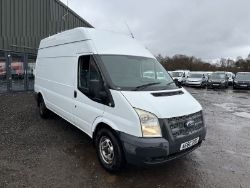 EFFICIENT EXPLORER: 2012 FORD TRANSIT 350 LWB 2.2 DIESEL - ROAD-TESTED >>--NO VAT ON HAMMER--<<