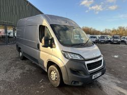 BLUE BEAUTY: 2020 PEUGEOT BOXER RELAY 335 PRO L2H2 PANEL VAN