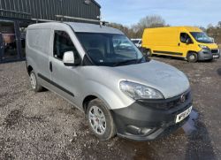 TOOLBOX TRIUMPH: 2018 FIAT DOBLO COMBO CARGO - SEIZED ENGINE >>--NO VAT ON HAMMER--<<