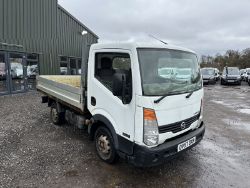 TIPPER TRIUMPH: 57 PLATE NISSAN CABSTAR SWB WORKHORSE >>--NO VAT ON HAMMER--<<