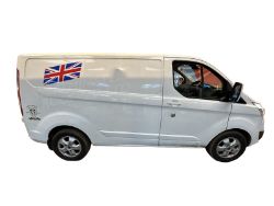 FORD TRANSIT CUSTOM 290 L1 DIESEL: EURO 6 ULEZ, LOW ROOF >>--NO VAT ON HAMMER--<<