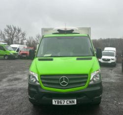 EXCEPTIONAL UTILITY: 2017 MERCEDES-BENZ SPRINTER FRIDGE FREEZER CHASSIS CAB