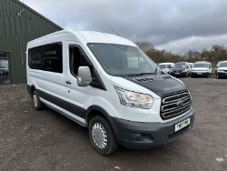 INJECTING NEW LIFE: 2015 FORD TRANSIT 350 L3 CREW VAN, LONG MOT