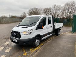 2015 FORD TRANSIT CREWCAB - MANUAL DIESEL, 7-SEATER GEM - NO VAT ON THE HAMMER!
