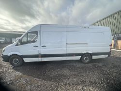 EFFICIENT WORKHORSE: '66 PLATE MERCEDES SPRINTER XLWB