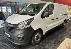 65 PLATE VAUXHALL VIVARO TRAFIC L2 1.6 CDTI MOT: 2ND SEPTEMBER 2024 - NO VAT ON HAMMER