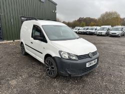 126K MILES - HONEST WORK COMPANION: VW CADDY C20, READY TO SERVE - NO VAT ON HAMMER