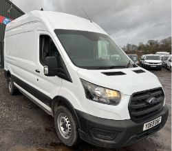 RELIABLE WORKHORSE: 2020 FORD TRANSIT, WHITE PANEL VAN, FULL HISTORY