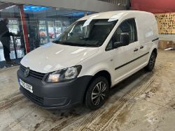 124K MILES - 2015 VOLKSWAGEN CADDY C20 DIESEL 1.6 TDI 75PS STARTLINE VAN - NO VAT ON HAMMER