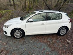 2018 PEUGEOT 308 ACCESS ONLY 57,900 MILES - NO VAT ON HAMMER