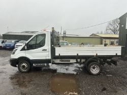 ONLY 85K MILES - 69 PLATE FORD TRANSIT TWIN WHEELER TIPPER - NO VAT ON HAMMER