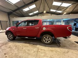 85K MILES - MITSUBISHI L200 LWB: PERFECT CONDITION, LOADED FEATURES MOT: AUG 2024 - NO VAT ON HAMMER