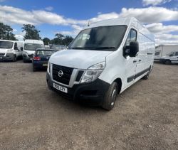 123K MILES - 2019 NISSAN NV400 - MOT: 20TH MARCH 2024 - NO VAT ON HAMMER