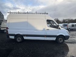 EFFICIENT CARGO CARRIER: MERCEDES-BENZ SPRINTER 313CDI MWB - MOT NOV 2024 - NO VAT ON HAMMER