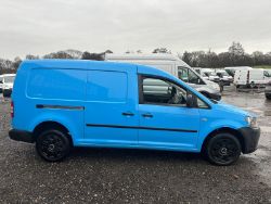 ONLY 86K MILES - VW CADDY MAXI, CLEAN CONDITION - MOT: 21ST JULY 2024 - NO VAT ON HAMMER