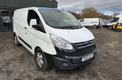 EASILY CUSTOMIZABLE: 65 PLATE FORD TRANSIT CUSTOM, UNIQUE STYLE