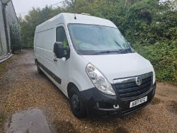 2017 VAUXHALL MOVANO: ULEZ READY, ABUNDANT HISTORY
