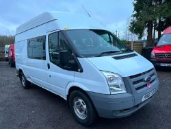 ADAPTABLE ADVENTURE: '10 FORD TRANSIT CAMPER POTENTIAL
