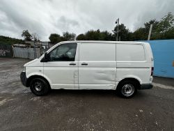 120K MILES - 58 PLATE VOLKSWAGEN TRANSPORTER T28 84 1.9 TDI SWB MOT'D LOW MILAGE - NO VAT ON HAMMER