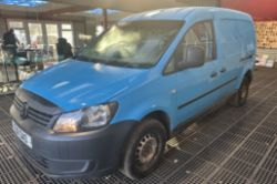 2011 VW CADDY MAXI C20 DIESEL: CLEAN PANEL VAN, REPAIR NEEDED >>--NO VAT ON HAMMER--<<