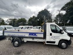 114K MILES - 69 PLATE PEUGEOT BOXER L3 2.0 HDI DROPSIDE >>--NO VAT ON HAMMER--<<