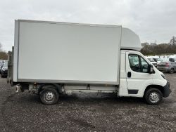 101K MILES - 2017 LUTON BOX WORKHORSE: PEUGEOT BOXER - NO VAT ON HAMMER