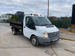 KEY FEATURES: 2014 FORD TRANSIT - TOWBAR, ELECTRIC WINDOWS - NO VAT ON THE HAMMER!