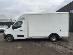 ONLY 125K MILES DECENT CONDITION LUTON BOX: RENAULT MASTER, READY FOR WORK >>--NO VAT ON HAMMER--<<