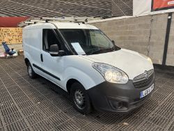 85K MILES - CLEAN & CAPABLE: 64 PLATE VAUXHALL COMBO PANEL VAN >>--NO VAT ON HAMMER--<<