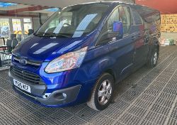 POWER PACKED PRESENCE: 66 PLATE FORD TRANSIT CUSTOM 290 L2 DIESEL, 130PS