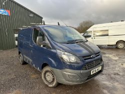 FORD TRANSIT CUSTOM 290: SPARES/REPAIRS, 66 PLATE >>--NO VAT ON HAMMER--<<