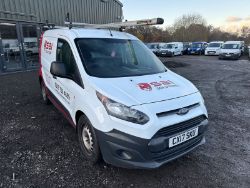 105K MILES - 2017 FORD TRANSIT CONNECT 220 L1 DIESEL 1.5 EURO 6 ULEZ - NO VAT ON HAMMER