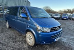 2014 VOLKSWAGEN TRANSPORTER 9 SEATER - NO VAT ON HAMMER