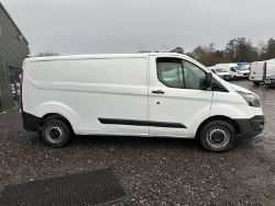 119K MILES - 66 PLATE FORD CUSTOM: MOT: 4TH JUNE 2024 - NO VAT ON HAMMER
