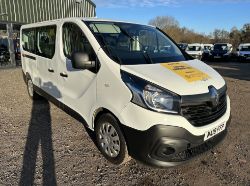 PROJECT POTENTIAL: 2018 RENAULT TRAFIC LWB MINIBUS, DIESEL - 159K MILES