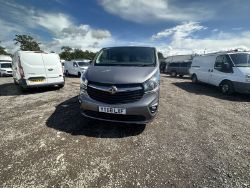 EFFICIENT HAULER: 68 PLATE VAUXHALL VIVARO SPORTIVE