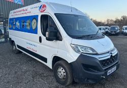 >>--NO VAT ON HAMMER--<< CITROEN RELAY 68 PLATE: DIESEL H2 VAN - 126K MILES