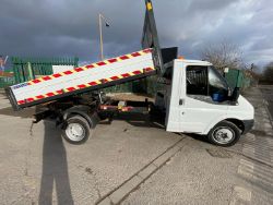 WORKHORSE WONDER: 2014 FORD TRANSIT 125 T350 RWD TIPPER >>--NO VAT ON HAMMER--<<