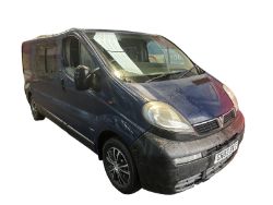 >>--NO VAT ON HAMMER--<< 2003 VAUXHALL VIVARO CAMPER VAN - START YOUR JOURNEY