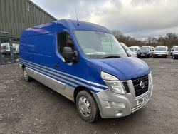 2014 NISSAN NV400 MASTER MOVANO R35 L3 PANEL VAN >>--NO VAT ON HAMMER--<<