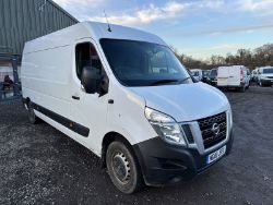 2018 NISSAN NV400 MASTER MOVANO, EURO 6 COMPLIANCE >>--NO VAT ON HAMMER--<<