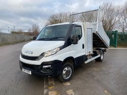 COUNCIL APPROVED: 2017 IVECO DAILY 50-150 TIPPERS, LOW MILEAGE, ULEZ >>--NO VAT ON HAMMER--<<