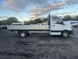 CLEAN & EFFICIENT: 2018 MERCEDES SPRINTER DROPSIDE, EURO 6, LONG MOT, SAT NAV