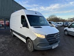 SPRINTER'S PRIDE: 69 PLATE MERCEDES-BENZ SPRINTER 316CDI RWD PANEL VAN