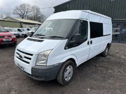 EADY FOR ADVENTURE: 2010 FORD TRANSIT CAMPER DAY VAN, NEEDS TLC >>--NO VAT ON HAMMER--<<