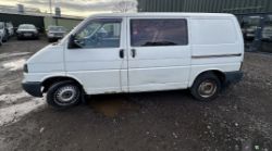 2002 VW TRANSPORTER CAMPER: PROJECT READY, MOTED, CREW CAB >>--NO VAT ON HAMMER--<<