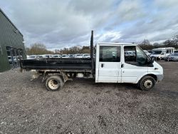 FORD TRANSIT TIPPER: BUILT TOUGH, READY FOR HEAVY LOADS >>--NO VAT ON HAMMER--<<