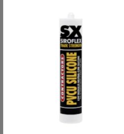 PALLET OF 1100 X SIROFLEX PVCU SILICONE BROWN 300ML