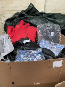 PALLET OF 300 PCS MIXED BRANDED CLOTHING
